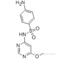 Benzènesulfonamide, 4-amino-N- (6-méthoxy-4-pyrimidinyl) CAS 1220-83-3